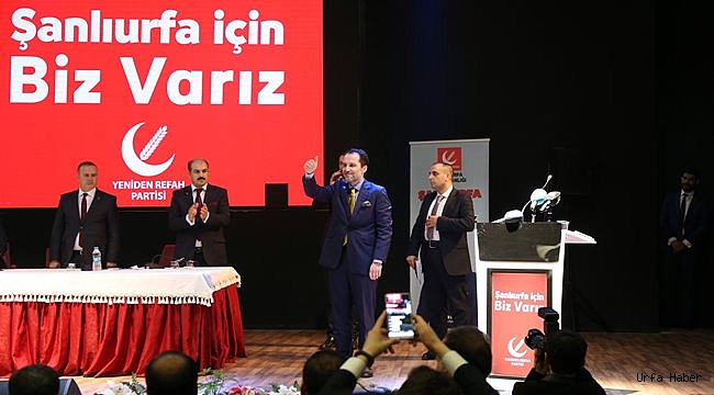 Erbakan Urfa'da Refah Partililere Seslendi