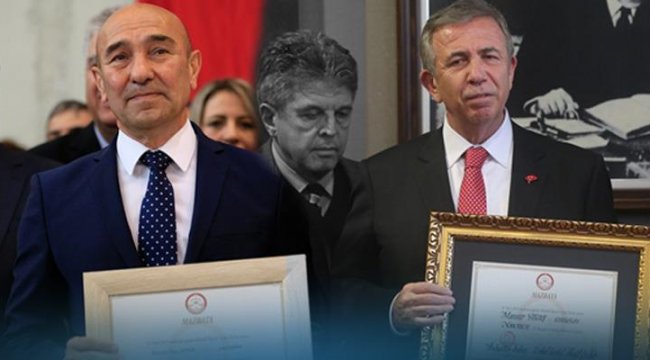 Mansur Yavaş ve Tunç Soyer mazbatalarını aldı