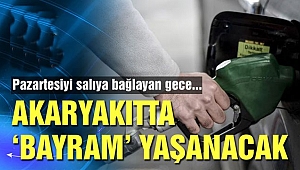 Akaryakıtta 'Bayram' indirimi geliyor