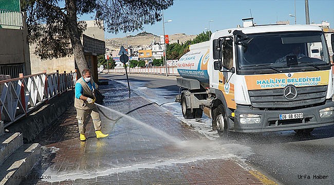 Haliliye’de salgınla mücadele sürüyor