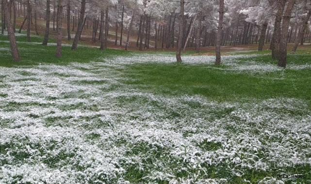 Şanlıurfa’dan kar manzaraları!