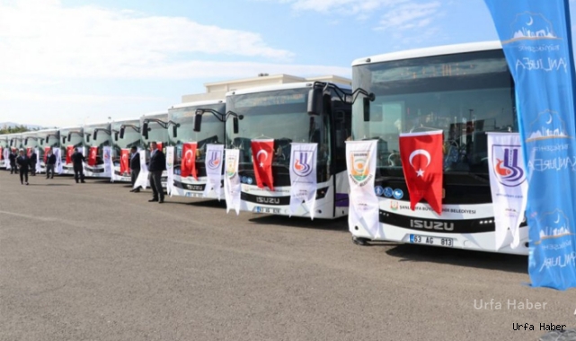 Şanlıurfa'da toplu taşıma bayram boyunca ücretsiz