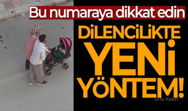 Dilencilikte yeni yöntem!