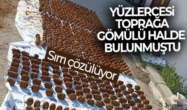 Toprağa gömülü bulunan yüzlerce bombanın sırrı çözülüyor