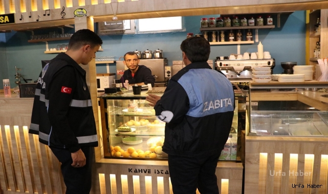 Haliliye'de Zabıta Ekipleri Denetimlerine ara  vermiyor