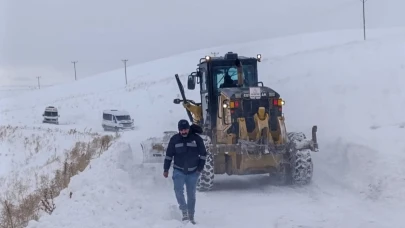 VAN'DA 81 KÖY YOLU ULAŞIMA KAPANDI