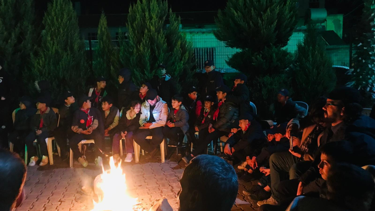 İZCİLER AKÇAKALE’DE KAMP HEYECANI YAŞADI