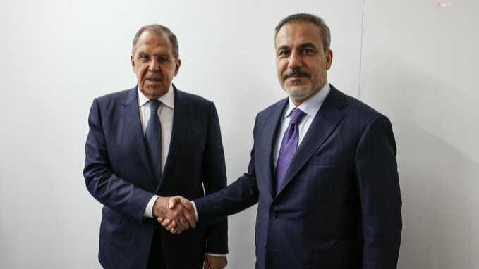 Fidan, Rus mevkidaşı Lavrov ile görüştü