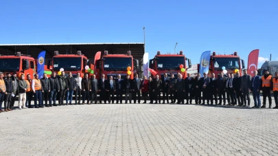 Orman Genel Müdürlüğü Arazözleri Görev Yerlerine Uğurlandı