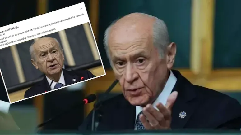 ‘Bahçeli Öldü’ Paylaşımı Yapan Il Başkanına Gözaltı Şoku!