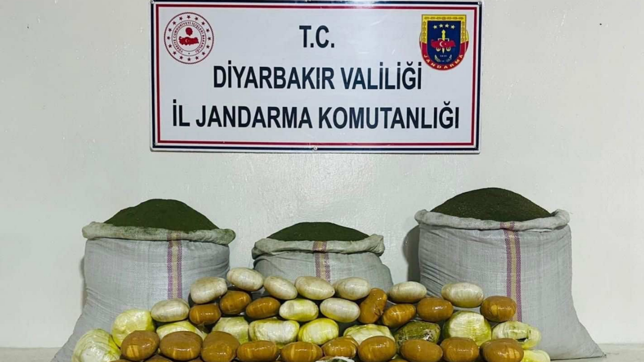 Diyarbakır'da 180 Kilo Esrar Ele Geçirildi