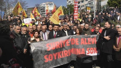 Alevi Örgütlerinin Yürüyüşü Engellendi.