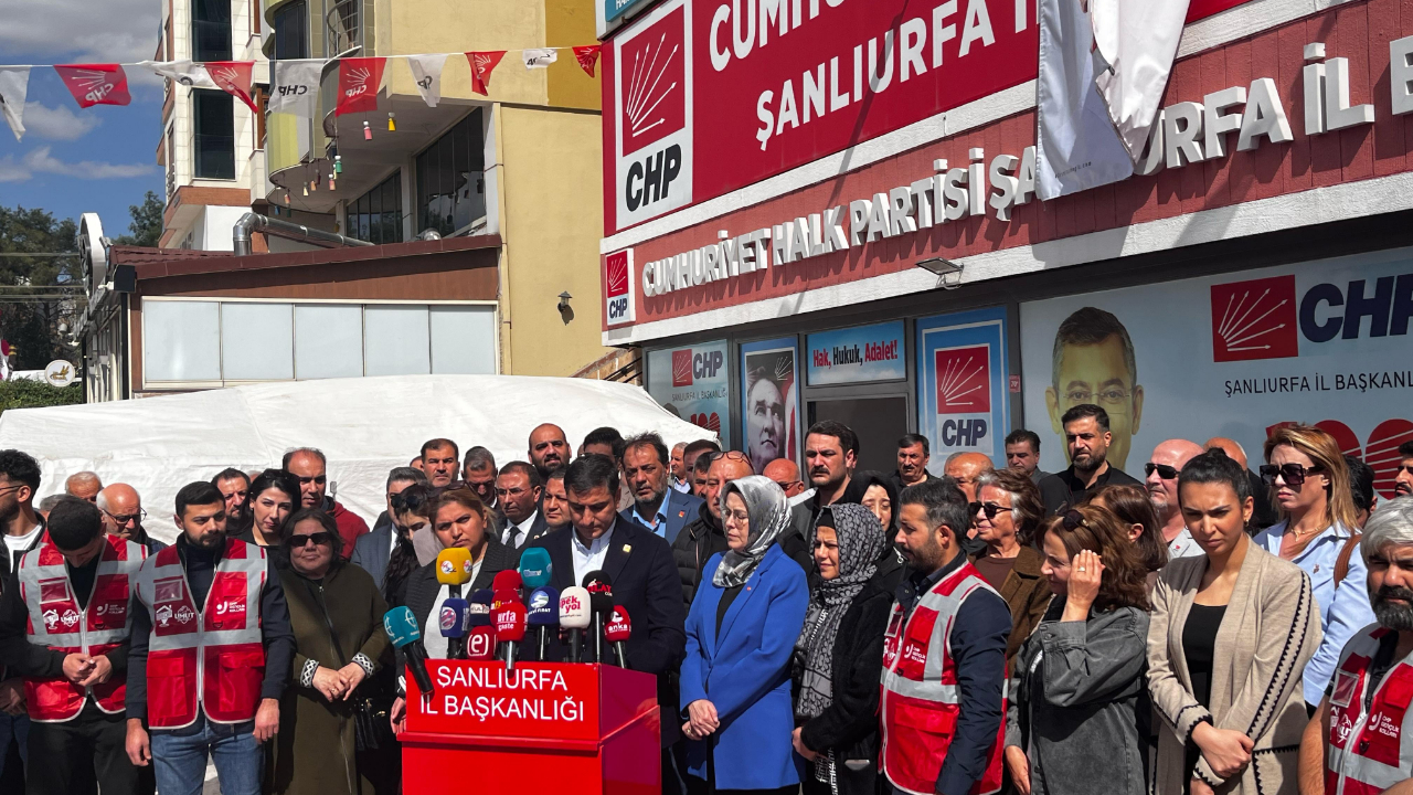 CHP Örgütlerinden Eş zamanli Protesto